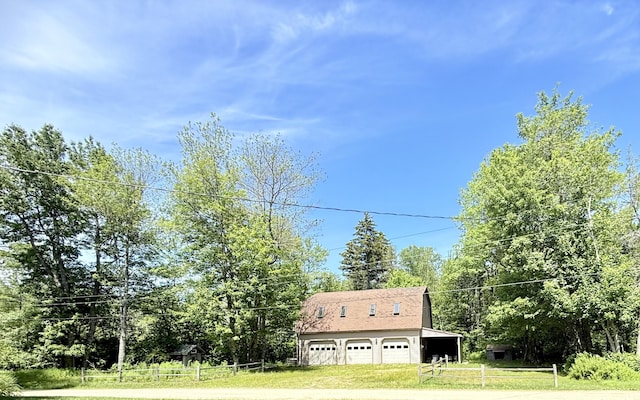 270 Grant Rd, Sullivan, ME 04664 - view of yard with an outdoor structure
