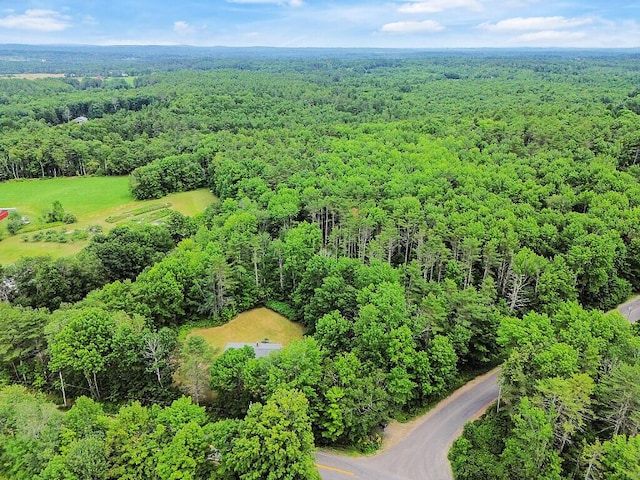 329 Reed Rd, Windsor, ME 04363 - bird's eye view of a heavily wooded area