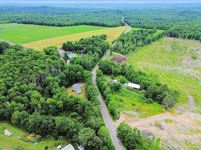 329 Reed Rd, Windsor, ME 04363 - aerial view of property's location featuring rural landscape