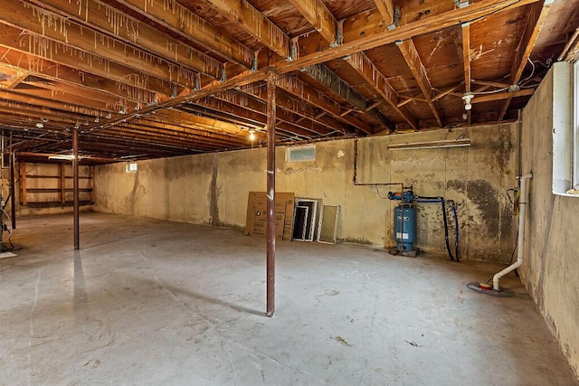 329 Reed Rd, Windsor, ME 04363 - view of unfinished below grade area