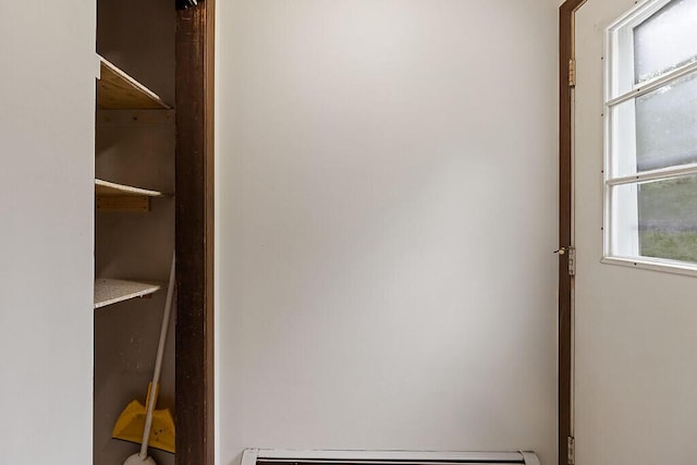 329 Reed Rd, Windsor, ME 04363 - closet with a baseboard heating unit