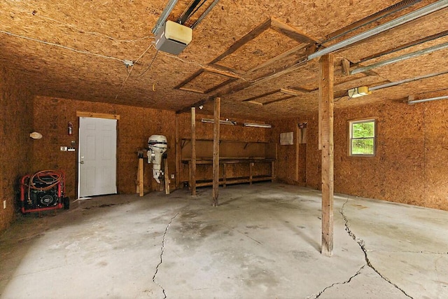 329 Reed Rd, Windsor, ME 04363 - garage with a garage door opener