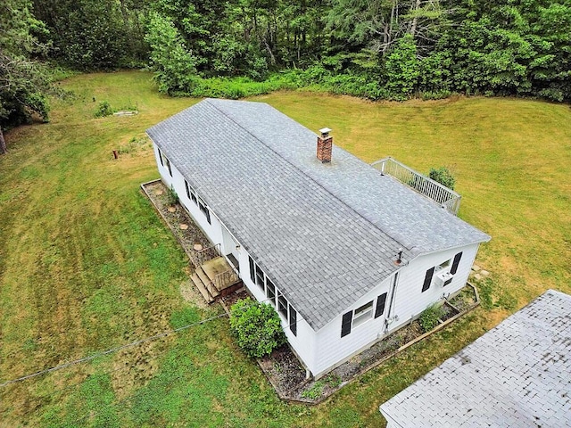 329 Reed Rd, Windsor, ME 04363 - aerial view of property and surrounding area