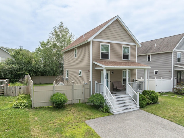 13 Bremen St, Westbrook, ME 04092 - traditional-style home featuring covered porch