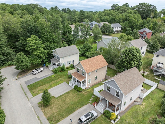 13 Bremen St, Westbrook, ME 04092 - aerial perspective of suburban area with a forest