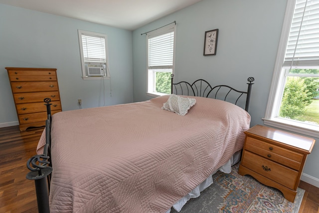 13 Bremen St, Westbrook, ME 04092 - bedroom featuring wood finished floors and cooling unit