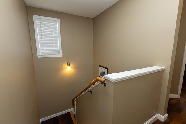 13 Bremen St, Westbrook, ME 04092 - stairs featuring wood finished floors