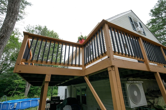 17 Duncan Rd, Augusta, ME 04330 - back of house featuring a deck and an outdoor pool