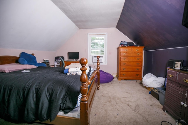 17 Duncan Rd, Augusta, ME 04330 - carpeted bedroom featuring vaulted ceiling