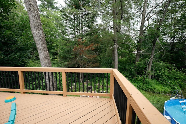 17 Duncan Rd, Augusta, ME 04330 - view of wooden deck