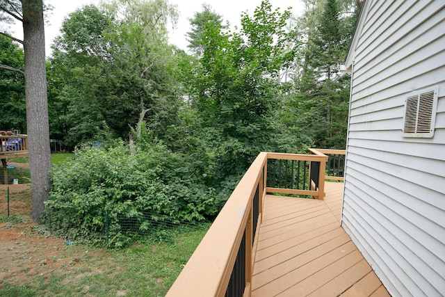 17 Duncan Rd, Augusta, ME 04330 - view of deck