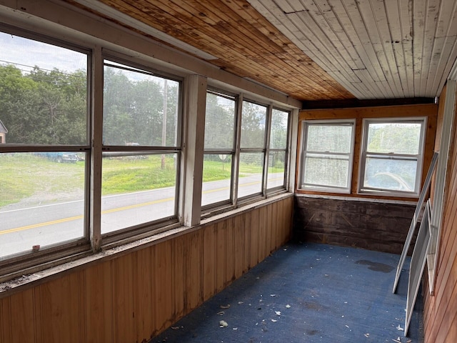 41 S Main St, Burnham, ME 04922 - unfurnished sunroom featuring plenty of natural light