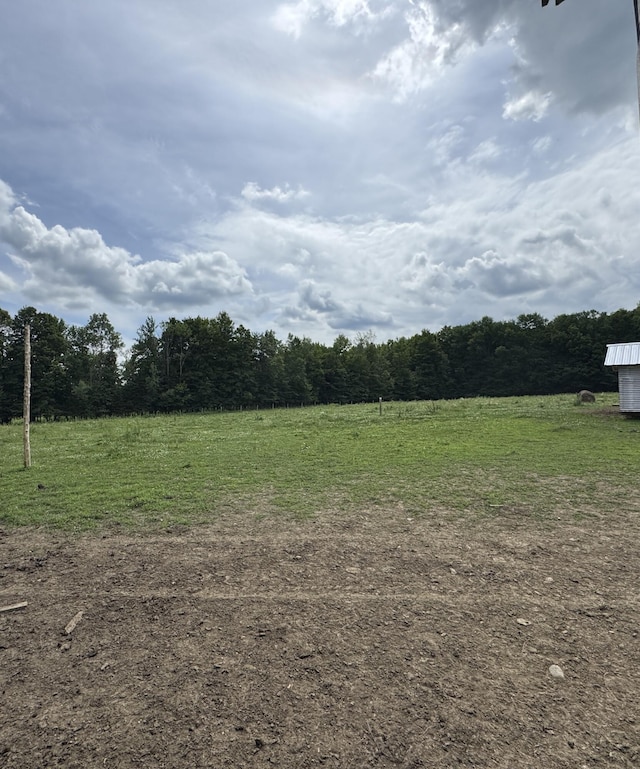 1698 Exeter Rd, Exeter, ME 04435 - view of yard with a forest view and a rural view