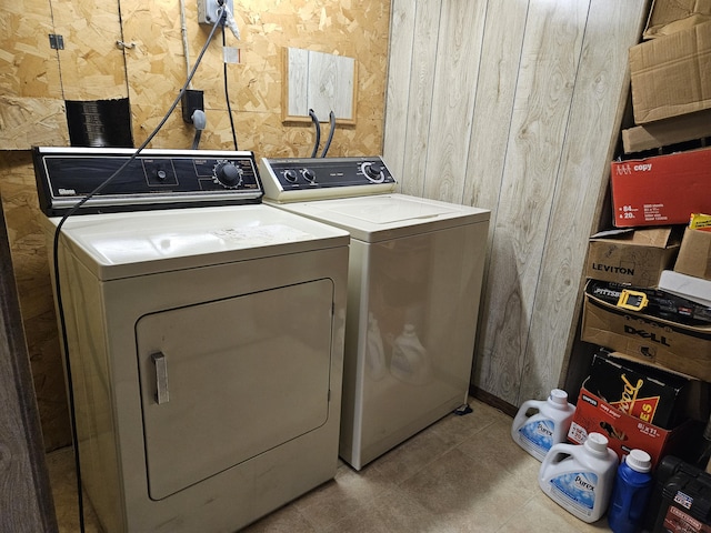 381 Birch St, Bangor, ME 04401 - washroom featuring separate washer and dryer
