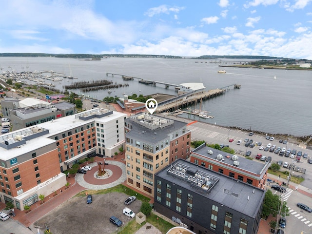 166 Fore St Unit 25, Portland, ME 04101 - drone / aerial view of a nearby body of water