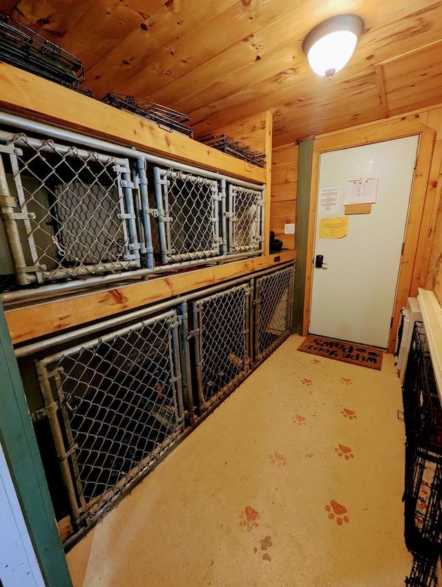 120 Sunday River Rd, Bethel, ME 04217 - wine area with concrete floors