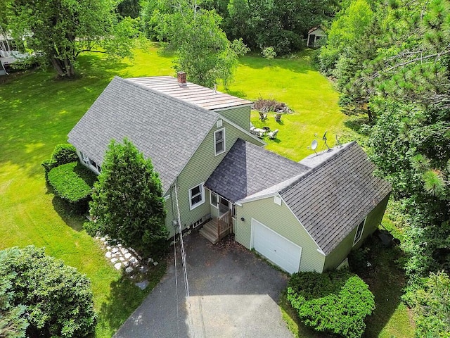 77 W River Rd, Waterville, ME 04901 - view from above of property