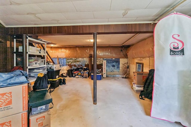 77 W River Rd, Waterville, ME 04901 - view of unfinished basement