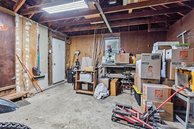 77 W River Rd, Waterville, ME 04901 - below grade area with a workshop area