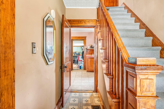 131 Pleasant St, Dexter, ME 04930 - view of staircase