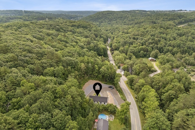127 Bond Brook Rd, Augusta, ME 04330 - drone / aerial view of a heavily wooded area