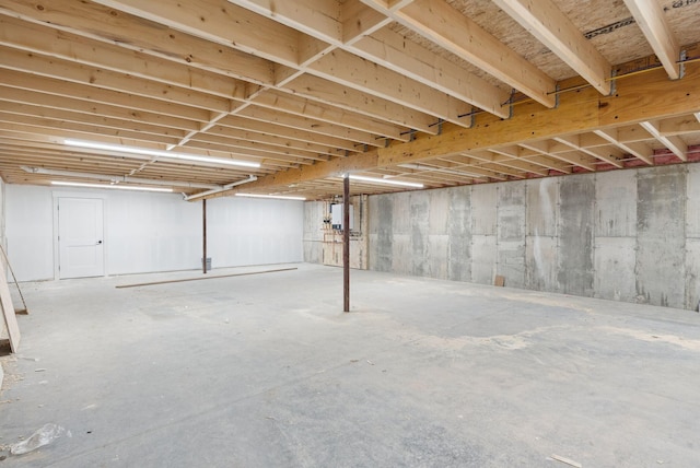127 Bond Brook Rd, Augusta, ME 04330 - view of unfinished basement