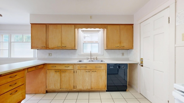 69 Androscoggin Ave, Lewiston, ME 04240 - kitchen with dishwasher, light countertops, and healthy amount of natural light
