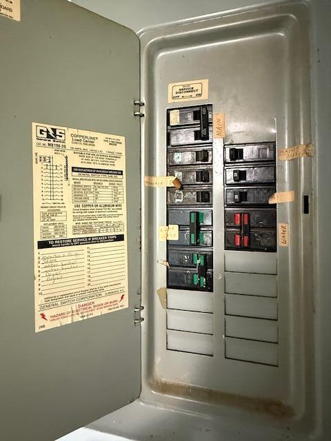47 Tranquility Ln, Perry, ME 04667 - utilities with electric panel