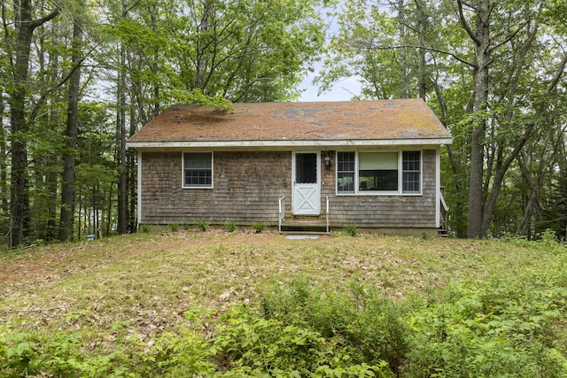 124 Main Rd, Westport Island, ME 04578 - ranch-style home with entry steps
