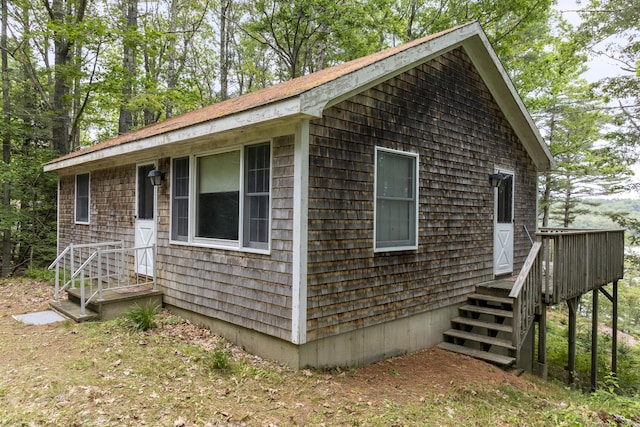 124 Main Rd, Westport Island, ME 04578 - view of side of home