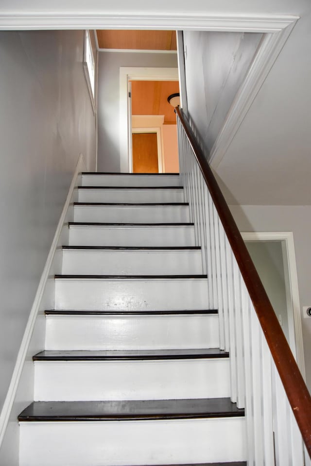 26 Elm St, Old Town, ME 04468 - view of staircase