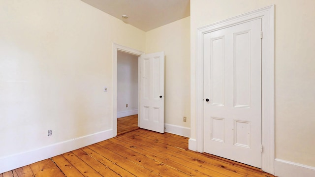 93 Fessenden St, Portland, ME 04103 - spare room featuring light wood-style floors and baseboards