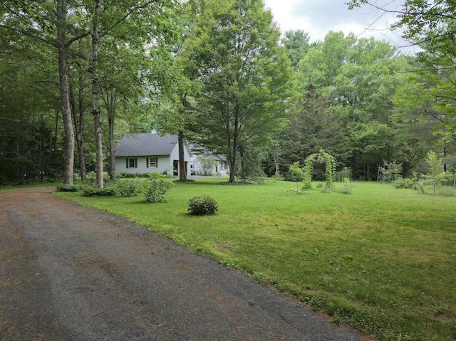 411 Augusta Rd, Belgrade, ME 04917 - view of front facade with a front lawn and driveway