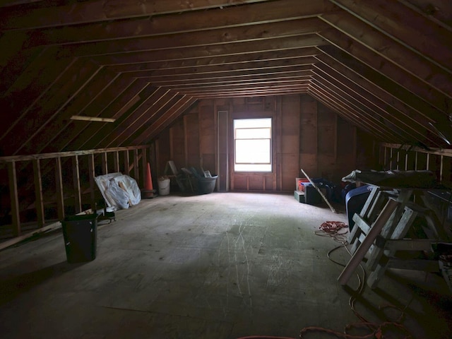 411 Augusta Rd, Belgrade, ME 04917 - view of attic