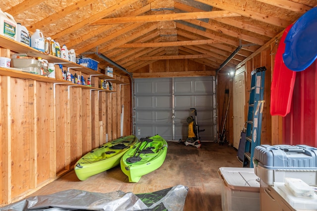 230 W Old Main Rd, Lowell, ME 04493 - view of garage