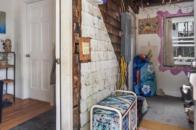 26 Wesley St Ct, Bath, ME 04530 - bedroom with electric panel