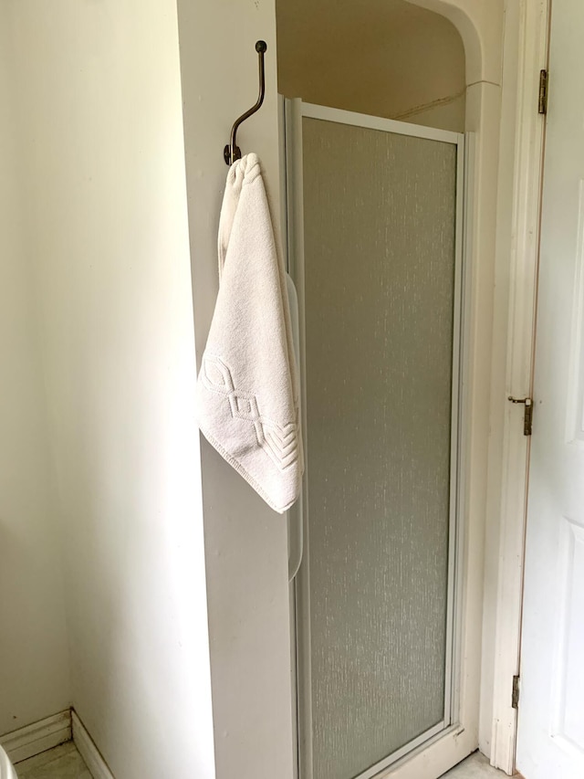 150 Leach Point Rd, Perry, ME 04667 - full bathroom featuring a shower stall