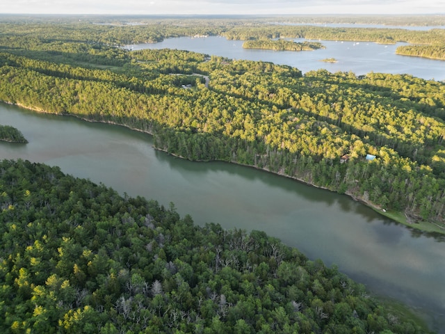 911 Orion Point Way, Harpswell, ME 04079 - aerial view of property's location featuring a forest