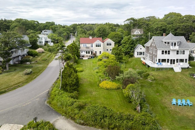 1 Grimes Ave, Boothbay, ME 04544 - aerial view of property and surrounding area
