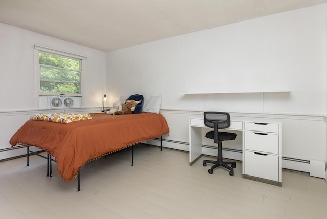 14 Bailey Ln, Brunswick, ME 04011 - bedroom with a baseboard radiator and a desk