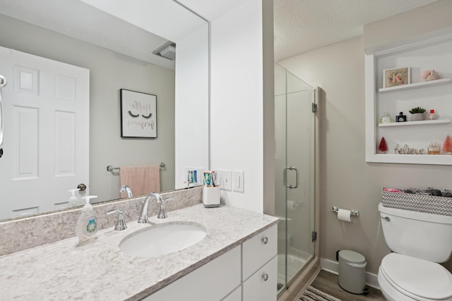 20 Wonderbrook Dr Unit 20, Kennebunk, ME 04043 - full bath with vanity, a shower stall, and wood finished floors