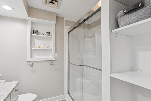 20 Wonderbrook Dr Unit 20, Kennebunk, ME 04043 - bathroom with vanity and a shower stall
