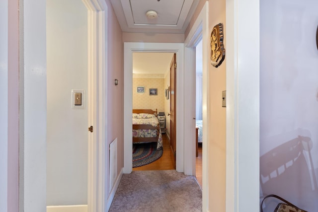 395 Alfred St, Biddeford, ME 04005 - corridor featuring carpet flooring and baseboards