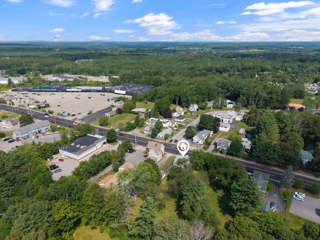 395 Alfred St, Biddeford, ME 04005 - aerial view of property and surrounding area featuring a heavily wooded area