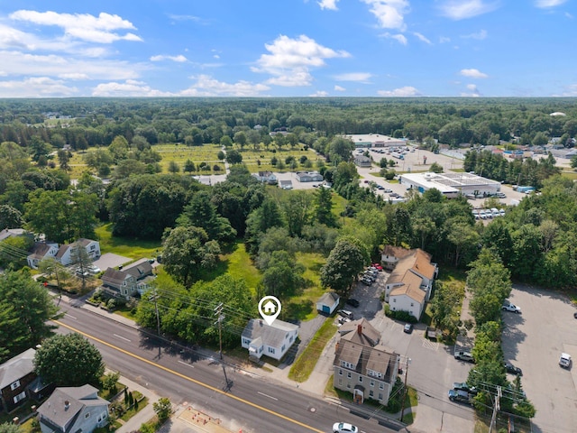 395 Alfred St, Biddeford, ME 04005 - aerial view of a heavily wooded area