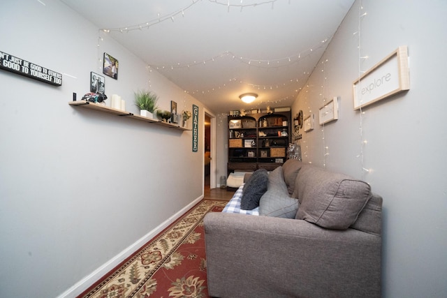 3922 Union St, Levant, ME 04456 - living area featuring baseboards