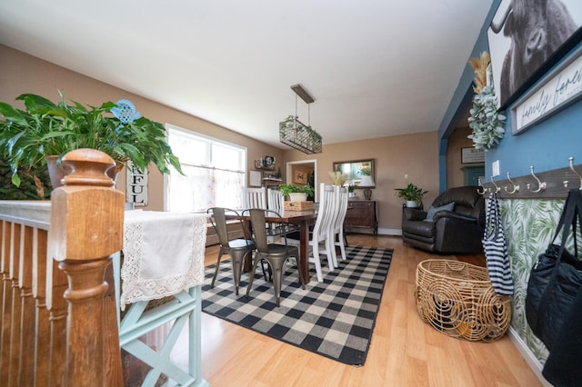 3922 Union St, Levant, ME 04456 - dining space featuring wood finished floors