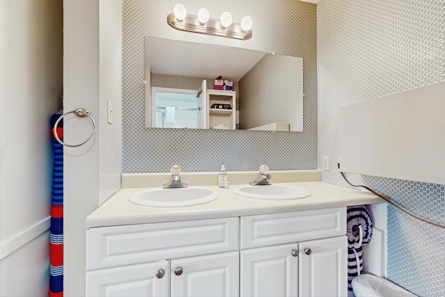 76 Post Rd Unit 17M & 18M, Wells, ME 04090 - bathroom featuring vanity