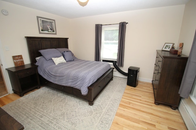 6 Shirley Ave, Lewiston, ME 04240 - bedroom featuring light wood-style flooring and baseboards