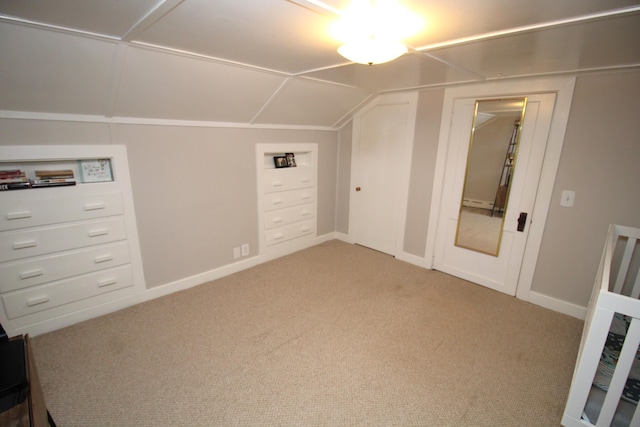 6 Shirley Ave, Lewiston, ME 04240 - bonus room featuring lofted ceiling and light colored carpet